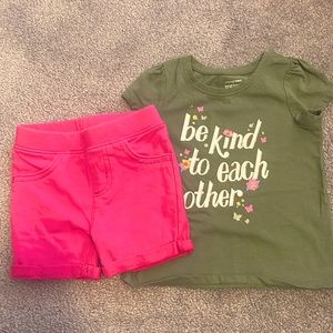 18 month 2 piece outfit